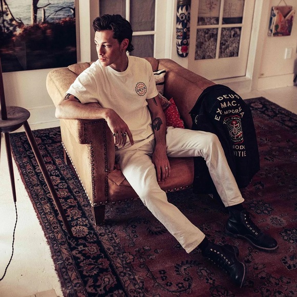 NWOT DEUS EX MACHINA, TOKYO ADDRESS TEE - VINTAGE WHITE, Size M - Picture 3 of 4